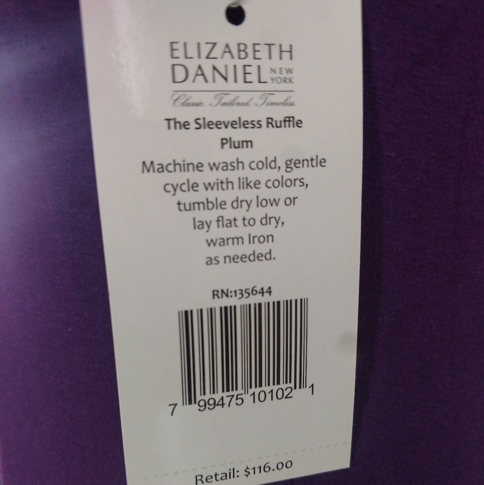 Elizabeth Daniel Ruffle Top - Picture 3 of 7
